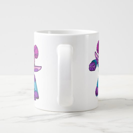 Grande Tasse Rue Sésame | Méca Builders Abby In Action (Dos)