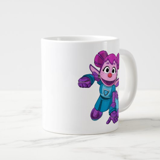 Grande Tasse Rue Sésame | Méca Builders Abby In Action (Devant droit)