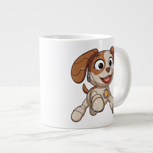 Grande Tasse Rue Sésame | Méca Builders Tango En Action (Devant droit)