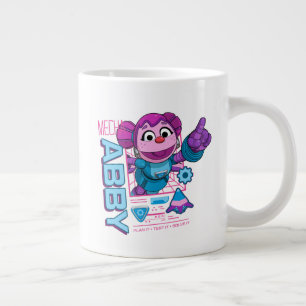 Grande Tasse Rue Sésame   Mécaniciens Abby Cadabby