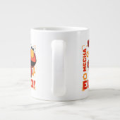 Grande Tasse Rue Sésame | Mécaniciens Elmo Design (Dos)