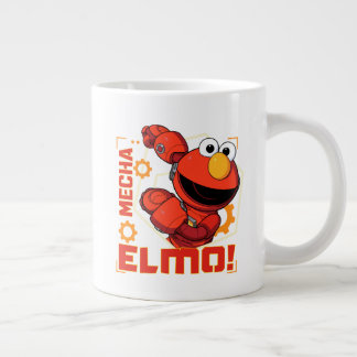 Grande Tasse Rue Sésame | Mécaniciens Elmo Design