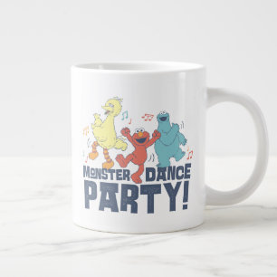 Grande Tasse Rue Sésame   Monster Dance Party