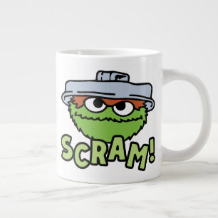 Grande Tasse Rue Sésame   Oscar the Grouch Scram!