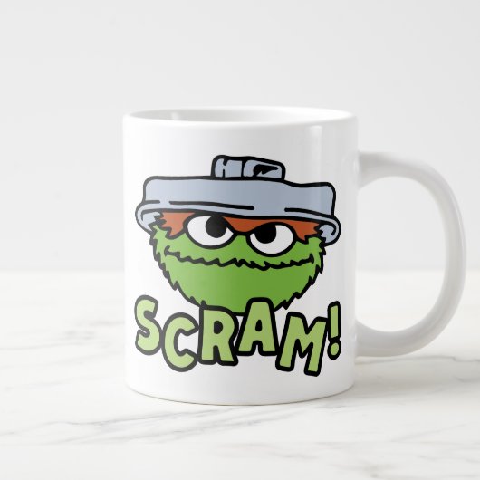 Grande Tasse Rue Sésame | Oscar the Grouch Scram! (Droite)