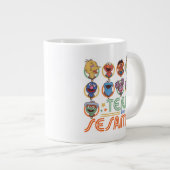 Grande Tasse Rue Sésame | Team Sesame depuis 1969 (Devant droit)