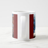 Grande Tasse Rufus - Un adorable panda rouge (Dos)