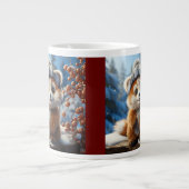 Grande Tasse Rufus - Un adorable panda rouge (Devant)