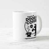 Grande Tasse Running on Dogs and Coffee (Devant droit)