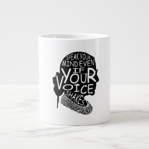 Grande Tasse Ruth Parle Ton Esprit Même Si Ta Voix Tire