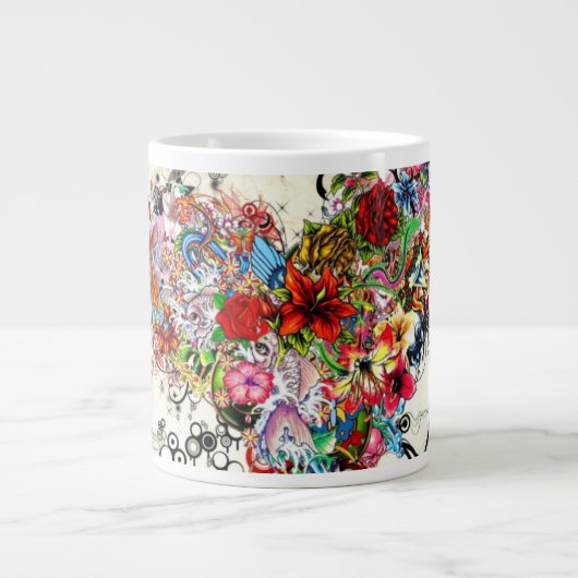 Grande Tasse Rythme tribal (Devant)