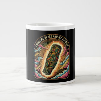 Grande Tasse Sage Mon espace et Mon Attitude Nettoyage de purif