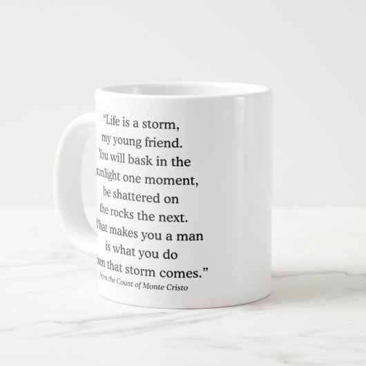 Grande Tasse Sagesse de doumas d'Alexandre la vie (Devant gauche)