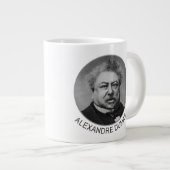 Grande Tasse Sagesse de doumas d'Alexandre la vie (Devant droit)