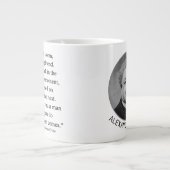 Grande Tasse Sagesse de doumas d'Alexandre la vie (Devant)