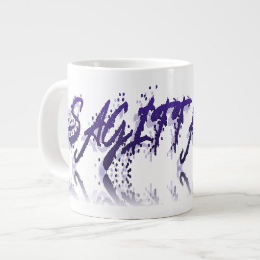Grande Tasse Sagittaire -Réflexion (Devant gauche)