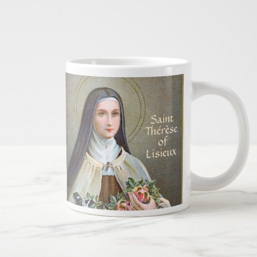 Grande Tasse Saint-Thérèse de Lisieux la Petite Fleur (BJE 01) (Droite)