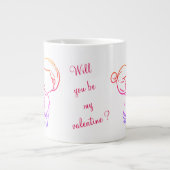 Grande Tasse Saint-Valentin (Devant)