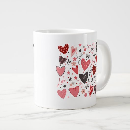 Grande Tasse Saint Valentin (Devant droit)