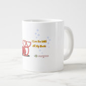 Grande Tasse Saint Valentin Coeurs de pieuvres (Devant droit)