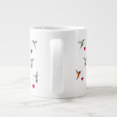 Grande Tasse Saint Valentin des colibris (Dos)