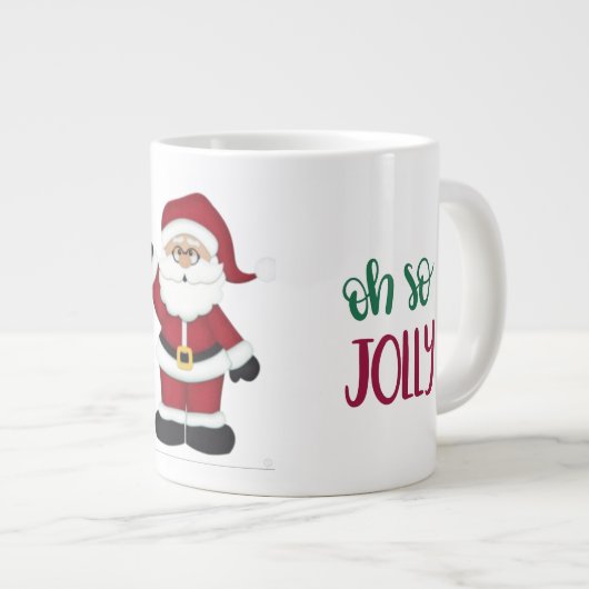 Grande Tasse Sainte-Nitouche au design joyeux (Devant droit)