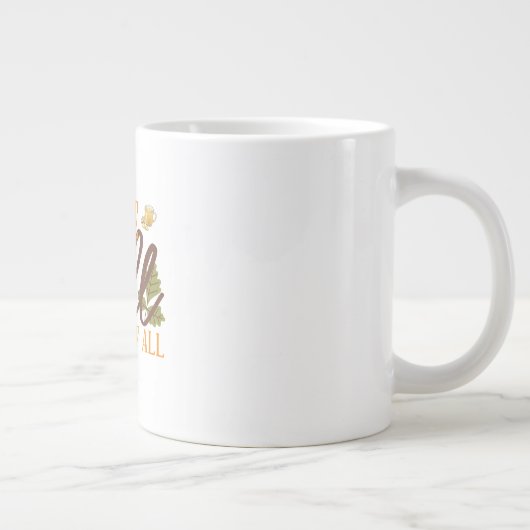 Grande Tasse Saison d'automne Accueil & Collection cadeaux | Sp (Droite)