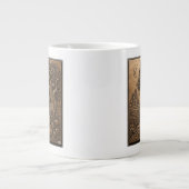 Grande Tasse Saison d'automne Halloween Scène en bronze (Devant)