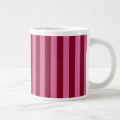 Grande Tasse Salsa Flamingo Rayure Rose (Droite)