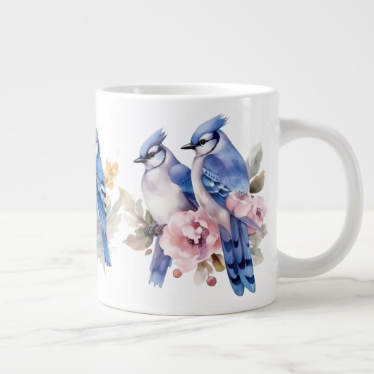 Grande Tasse Salutation Blue Jay (Droite)