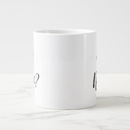Grande Tasse Salutation impertinente (Devant)