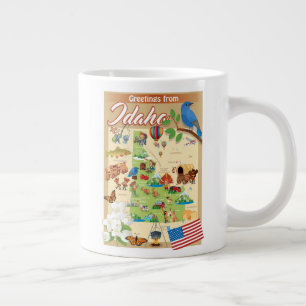 Grande Tasse Salutations de l'Idaho