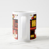 Grande Tasse Samurai Jack & Aku Character Art Panel Pattern (Dos)