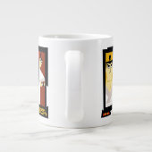 Grande Tasse Samurai Jack Character Tri-Panel Futuristic Frame (Dos)