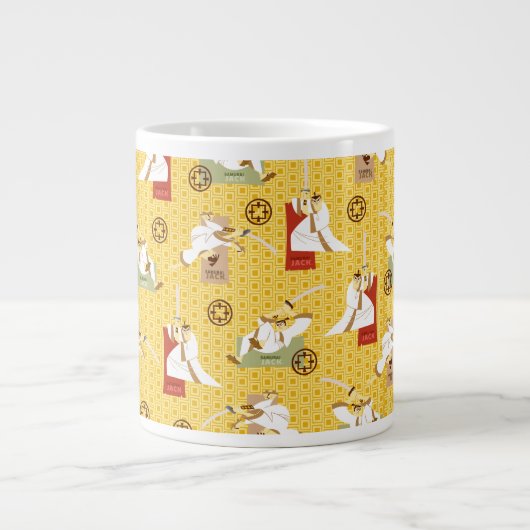 Grande Tasse Samurai Jack Sword Poses Character Art Pattern (Devant)