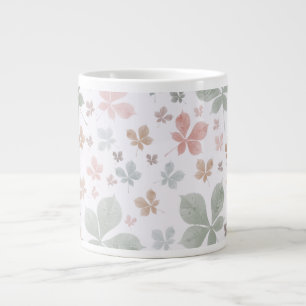 Grande Tasse Sanctuaire et Spa Amour de Soi Pastel Aquarelle