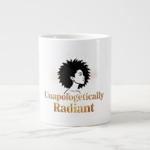 Grande Tasse Sans excuses Radiant - Département de la vraie vie