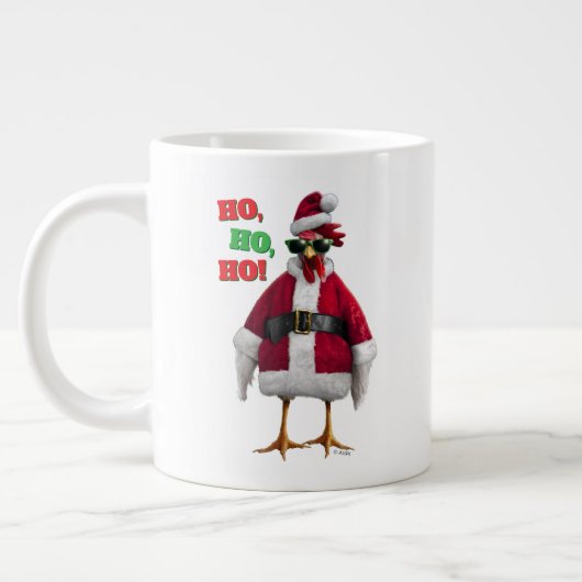 Grande Tasse Santa Chicken (Gauche)