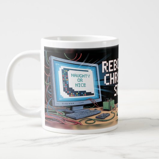 Grande Tasse Santa Tech Support (Gauche)