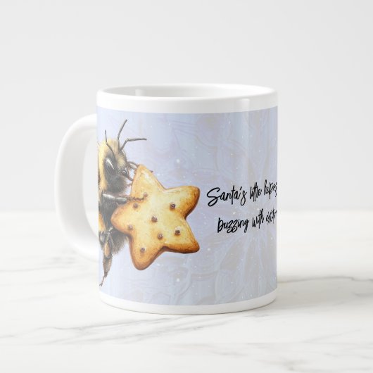 Grande Tasse Santa's Little Helpers Are Buzzing With Excitement (Devant gauche)
