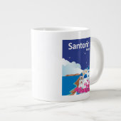 Grande Tasse Santorin Grèce (Devant droit)