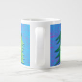 Grande Tasse Sapin de Noël Forêt Colorée (Dos)