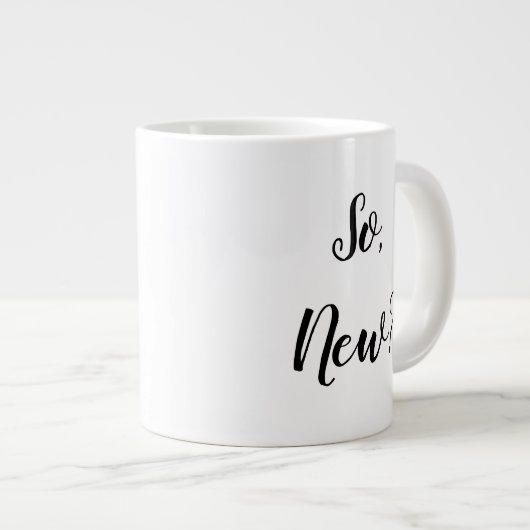 Grande Tasse Sassy Greeting (Devant droit)