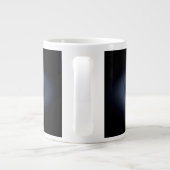 Grande Tasse Saturne a éclipsé le Soleil depuis l'orbiteur Cass (Dos)