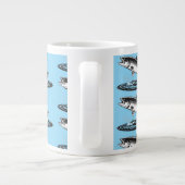 Grande Tasse saumon atlantique sautant (Dos)