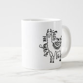 Grande Tasse Sauvez Le Drame Pour Votre Llama (Devant droit)