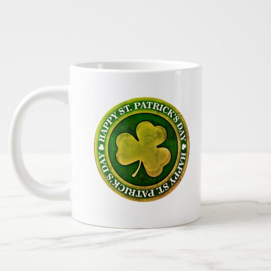 Grande Tasse Sceau de la Saint Patrick (Gauche)