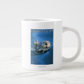 Grande Tasse Scène de loutre de ConnecticutSea (Droite)