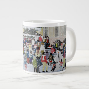 Grande Tasse Scène de neige de Piccadilly