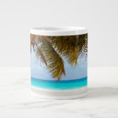 Grande Tasse Scène de plage de Chilling (Devant)